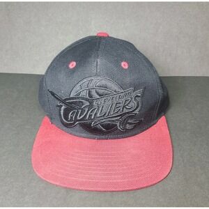 Cleveland Cavaliers Hat Cap Snap Back Mens NBA Basketball Mitchell Ness Black